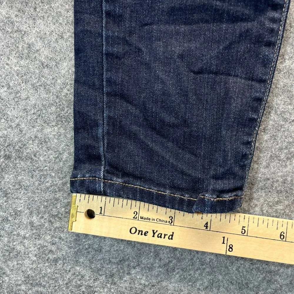 Paige Jeans Women's Size 27 Verdugo Ankle Skinny Dark Blue Stretch Denim‎